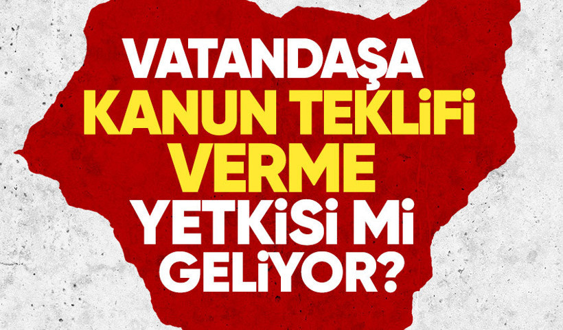 AK Parti Genel Başkanvekili Numan Kurtulmuş: Vatandaşa kanun teklifi verme yetkisini getirmeyi düşünüyoruz