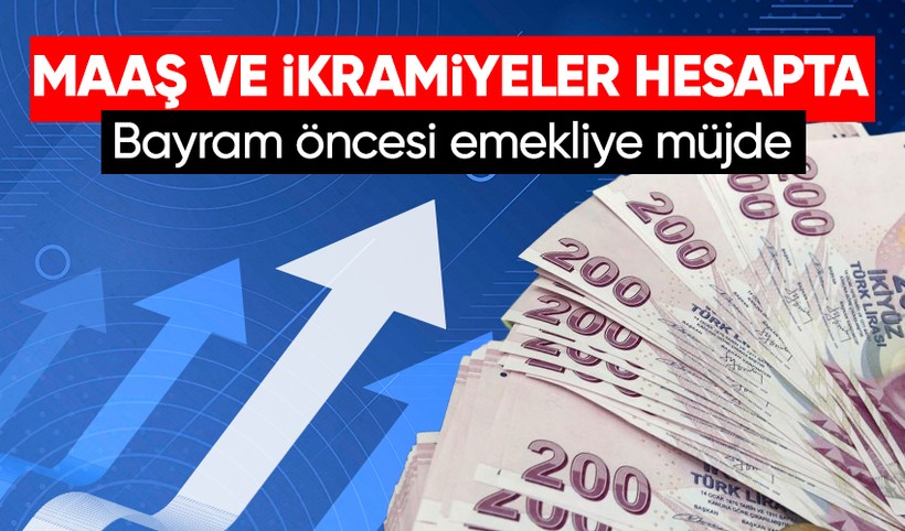 Milyonlarca emekli için müjdeli haber: Maaş ve ikramiyeler bugün ödenmeye başlayacak