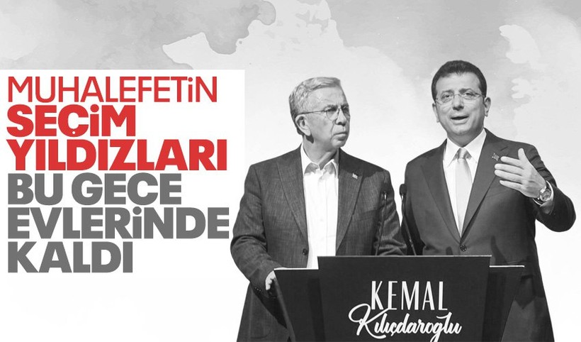 İlk turda kazandık açıklamaları ile gündem olmuşlardı! İmamoğlu ve Yavaş 2. turda sessizliğe büründü