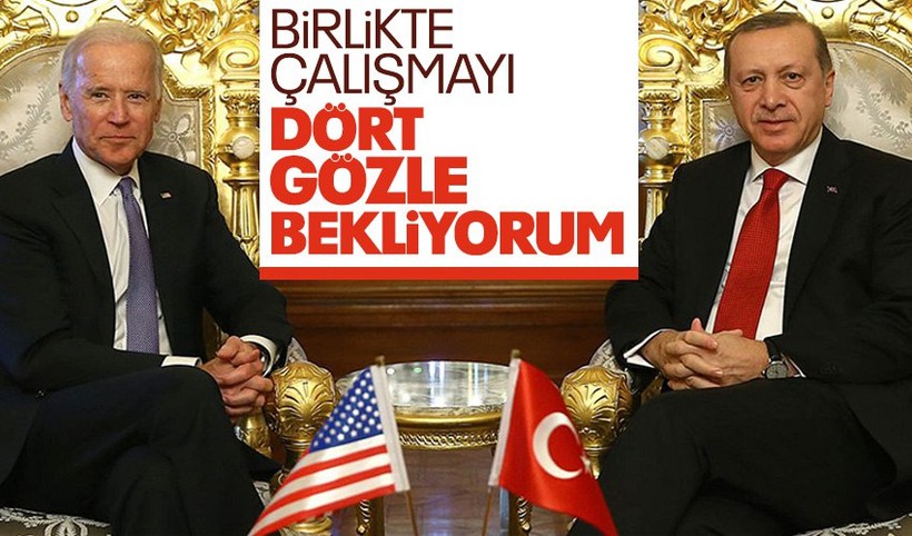 SON DAKİKA! ABD Başkanı Joe Biden'dan Cumhurbaşkanı Erdoğan'a tebrik!