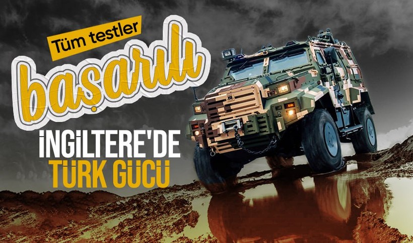 Türk savunma şirketleri İngiltere'de gövde gösterisi yaptı! Test atışları başarıyla tamamlandı