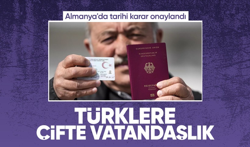 Almanya'da çifte vatandaşlık yasası Meclis'te onaylandı