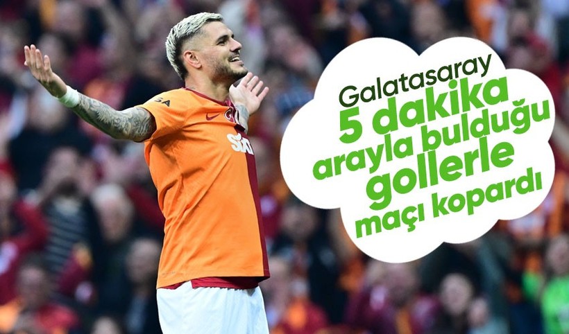 Galatasaray, sahasında Pendikspor'u 3 farkla yendi