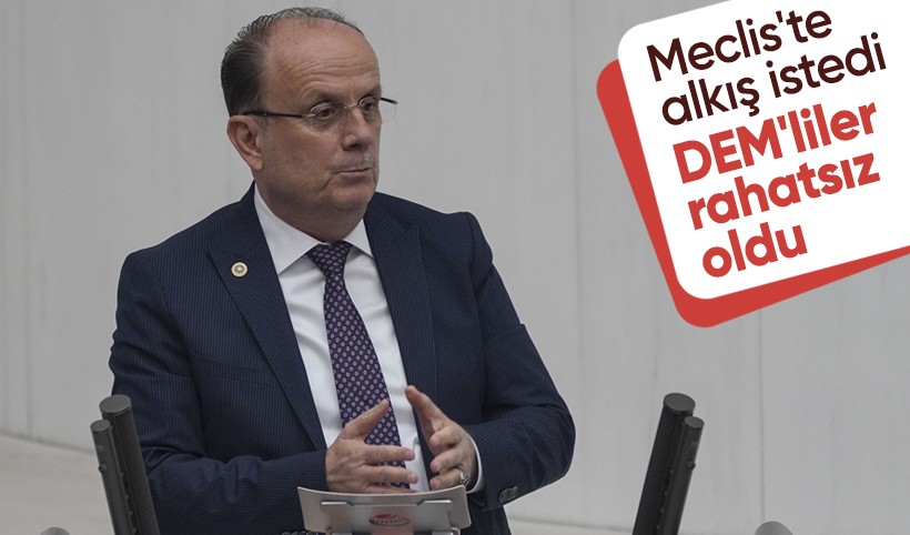 Konya milletvekili Mehmet Baykan, Meclis'te milli sporcuları alkışlattı