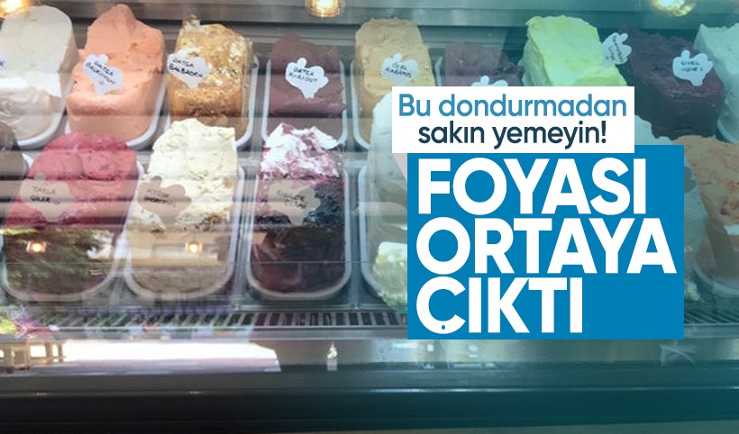 Ünlü dondurmacı Tekin Usta'nın keçi sütü foyası ortaya çıktı