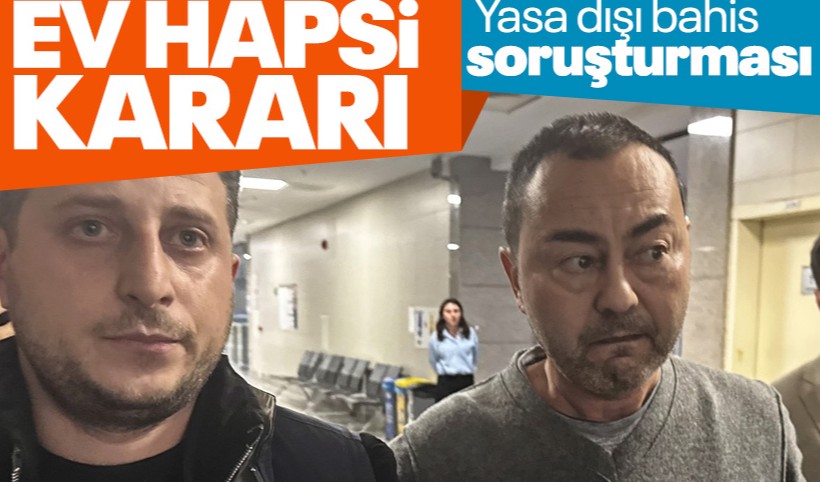 Yasa dışı bahis soruşturmasında gözaltına alınan Serdar Ortaç için ev hapsi kararı