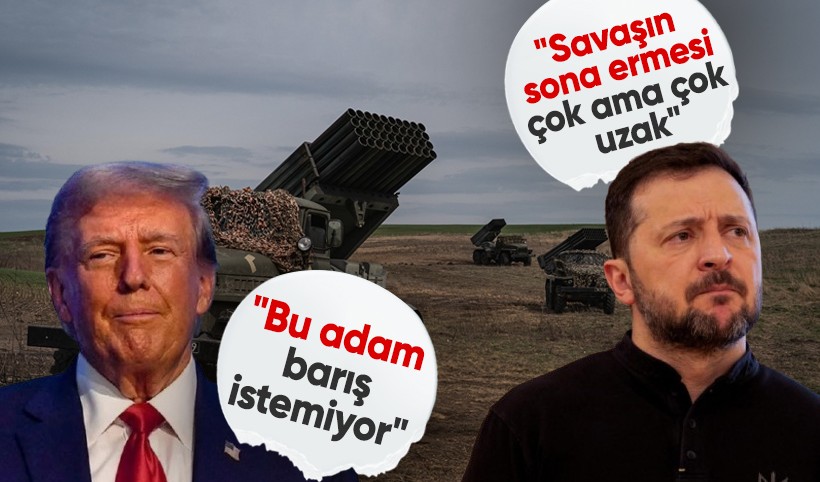 Donald Trump'tan Zelenski'ye: "ABD'nin desteğini aldığı sürece barış olmasını istemiyor"