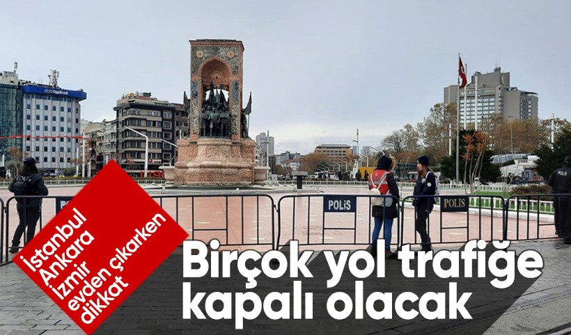 İstanbul, Ankara ve İzmir'de eylem yasakları: Hangi yol ve duraklar kapalı, metrolar çalışıyor mu?