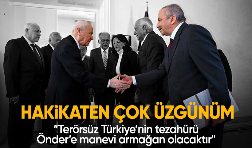Bahçeli'den Sırrı Süreyya Önder için taziye mesajı: Hakikaten çok üzgünüm