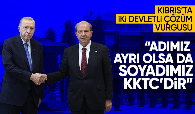 Cumhurbaşkanı Erdoğan: Adımız ayrı olsa da soyadımız KKTC'dir