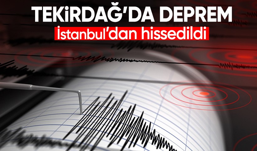 İstanbul'da hissedilen bir deprem oldu