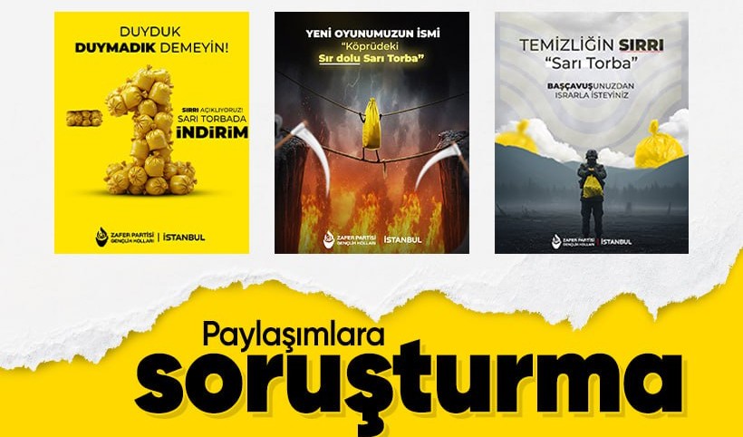 Zafer Partisi İstanbul Gençlik Kolları'nın Sırrı Süreyya paylaşımlarına soruşturma başlatıldı