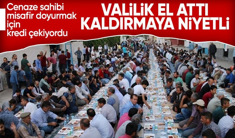 Acısını yaşayamadan binlerce kişiye yemek veriyorlardı! Mardin'de 'taziye yemekleri kaldırılsın' çalışması