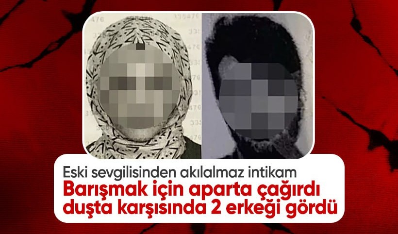 Eski sevgiliden akılalmaz intikam! Barışmak için aparta çağırdı, duşta karşısında 2 erkeği gördü: Tehdit, şantaj...