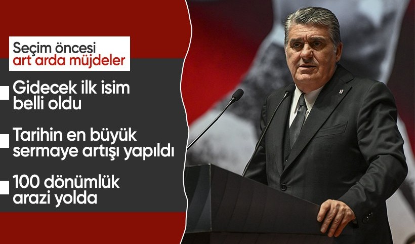 Serdal Adalı'dan seçim öncesi müjde: Beşiktaş'ta artık yeni projeler konuşulacak!