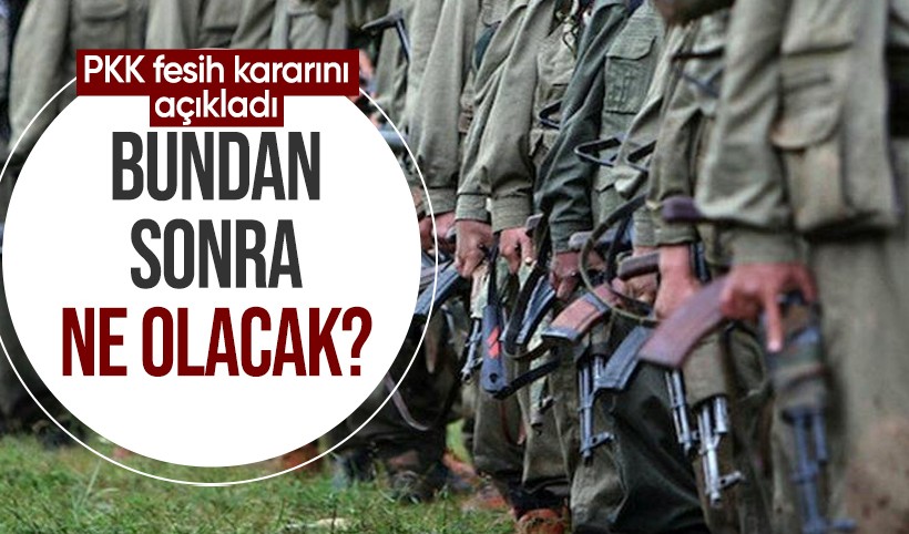 PKK fesih kararını açıkladı, bundan sonra ne olacak?