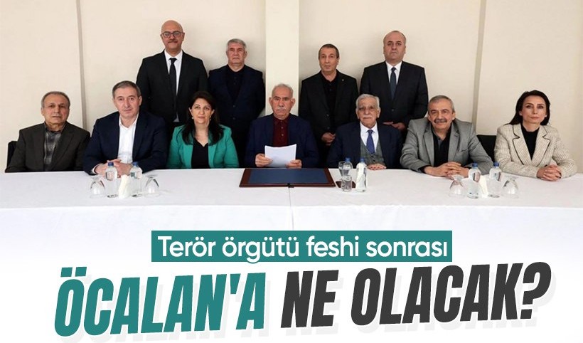Terör örgütünün feshi sonrası yeni denklem: Öcalan için ihtimaller masada