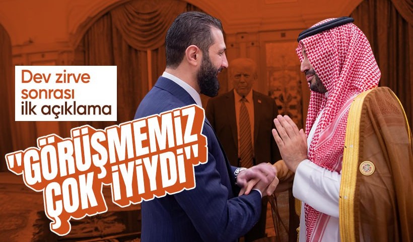 Dev zirve sonrası Trump'tan açıklama: Şara ile görüşmem çok iyiydi