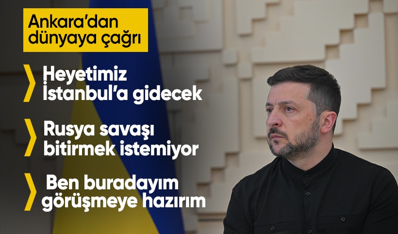 Zelenskiy: Rusya savaşı bitirmek istemiyor