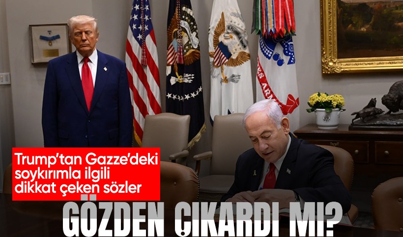 Donald Trump'tan Gazze açıklaması: Bunu halletmemiz gerekiyor