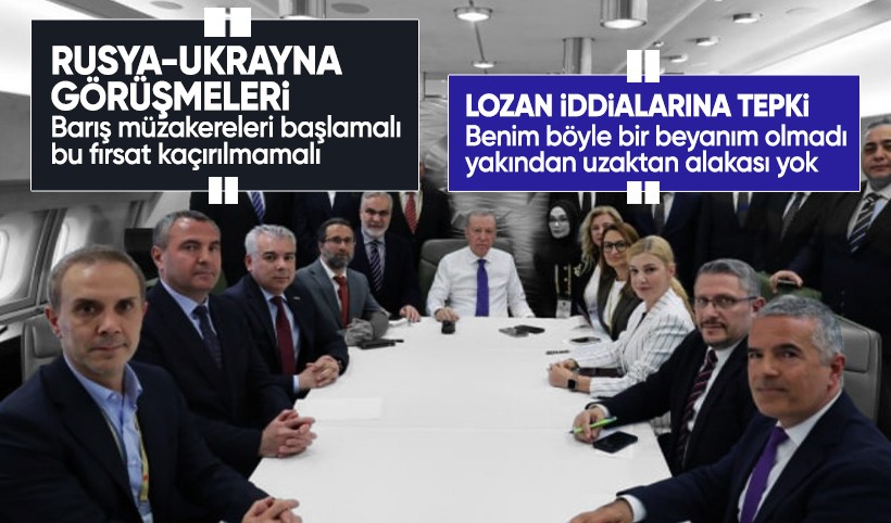 Cumhurbaşkanı Erdoğan'dan Rusya-Ukrayna görüşmeleri yorumu: Bu fırsat kaçırılmamalı
