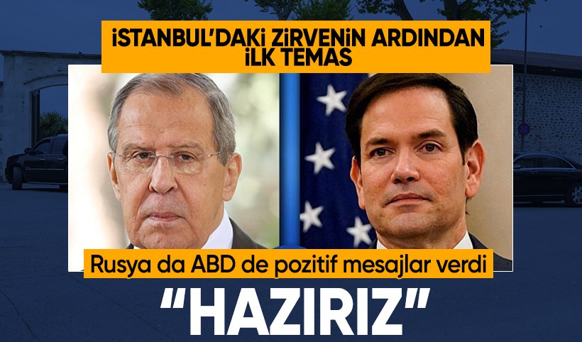 İstanbul'daki zirvenin ardından Rusya ve ABD'den ilk temas: İş birliğine hazırız