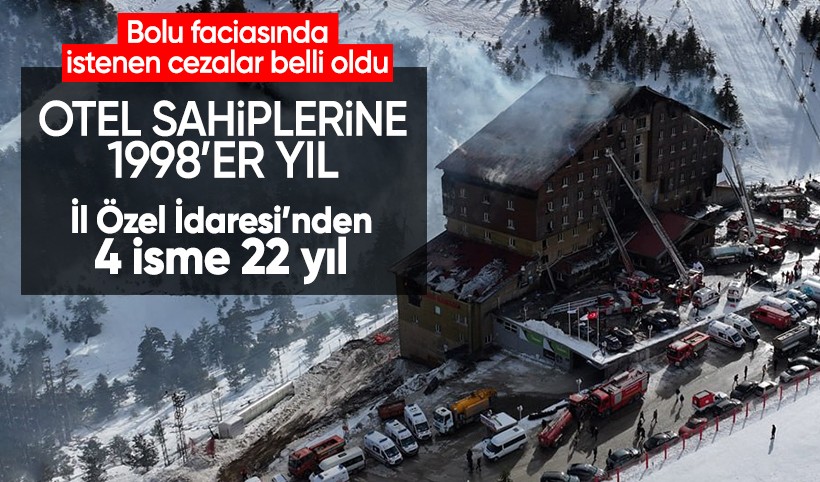 Kartalkaya'daki otel yangınında istenen cezalar belli oldu