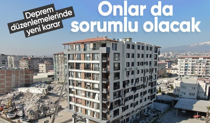 Depremde sorumluluk büyüyor: Artık ustalar da ceza alacak!