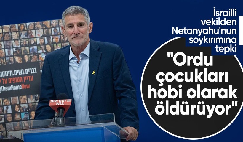 İsrail'de muhalefet lideri Golan'dan Netanyahu'nun soykırımına tepki: Ordu çocukları hobi olarak öldürüyor