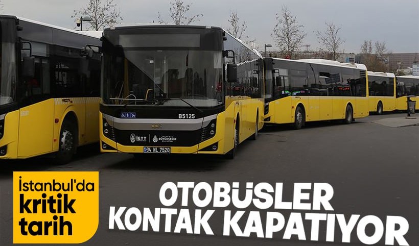 İstanbul’da ulaşım krizi büyüyor: 3 bin 41 özel halk otobüsü kontak kapatıyor!