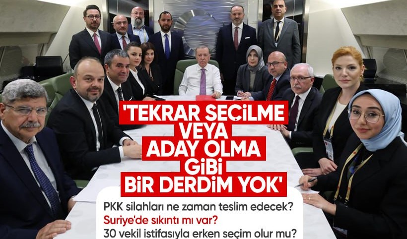 Cumhurbaşkanı Erdoğan'dan Macaristan dönüşü soruları yanıtladı: Tekrar seçilme aday olma derdim yok