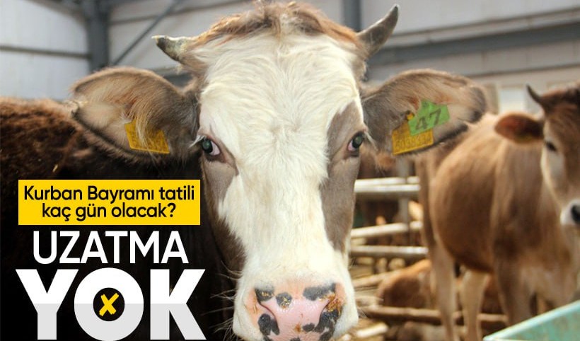 Kurban bayramı tatili uzayacak mı, bayram tatili kaç gün? Beklenen açıklama geldi
