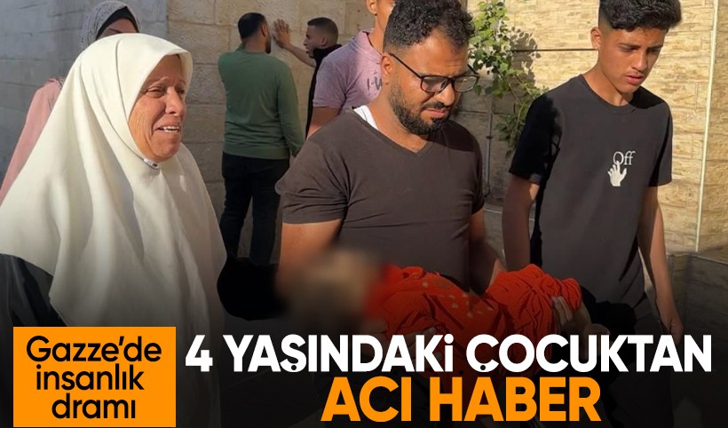 Gazze’de açlık can aldı: 4 yaşındaki Muhammed Yasin hayatını kaybetti