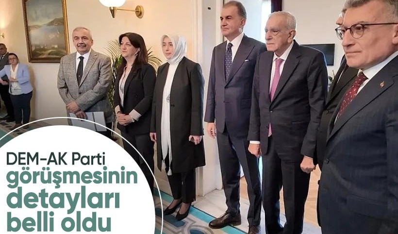 DEM Parti heyeti yarın saat 15.00'te AK Parti'yi ziyaret edecek