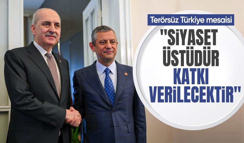 Numan Kurtulmuş'tan CHP'ye ziyaret: Siyaset üstüdür katkı verilecektir