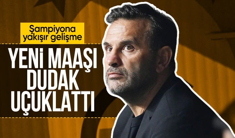 Galatasaray’dan Okan Buruk’a rekor zam: Yeni maaşı dudak uçuklattı