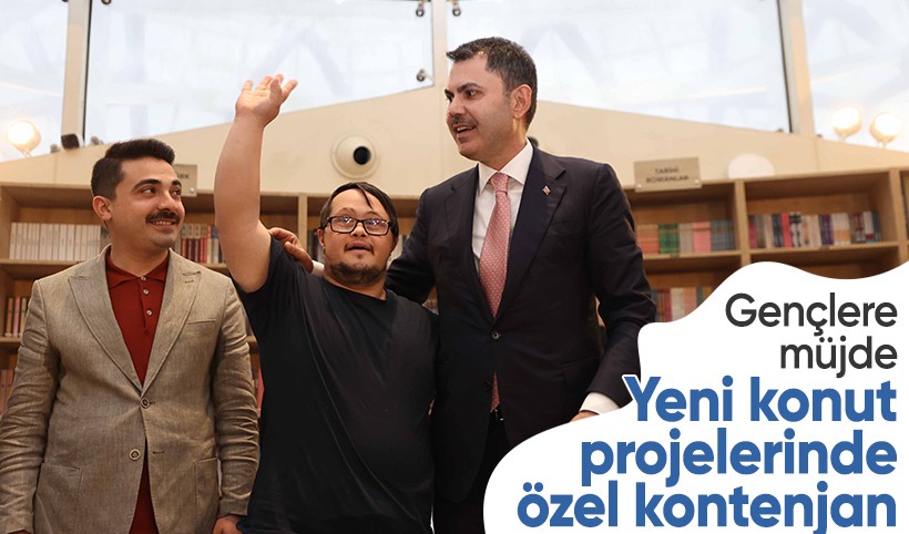 Bakan Kurum açıkladı: Yeni konut projelerinde gençlere kontenjan