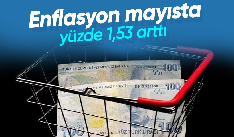 Mayıs ayı enflasyon rakamları açıklandı