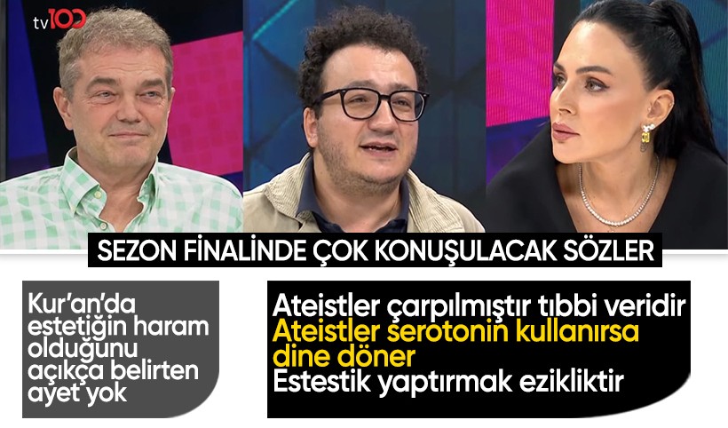 Oytun Erbaş: Ateistler serotonin kullanırsa dine döner! Caner Taslaman: Kur'an'da estetiğin haram olduğuyla ilgili ayet yok