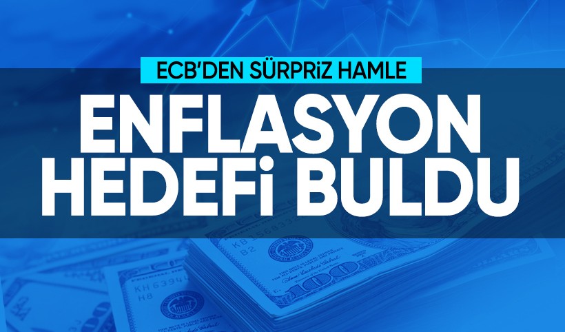 ECB'den sürpriz hamle: Faizler hedefin altındaki enflasyonla düştü