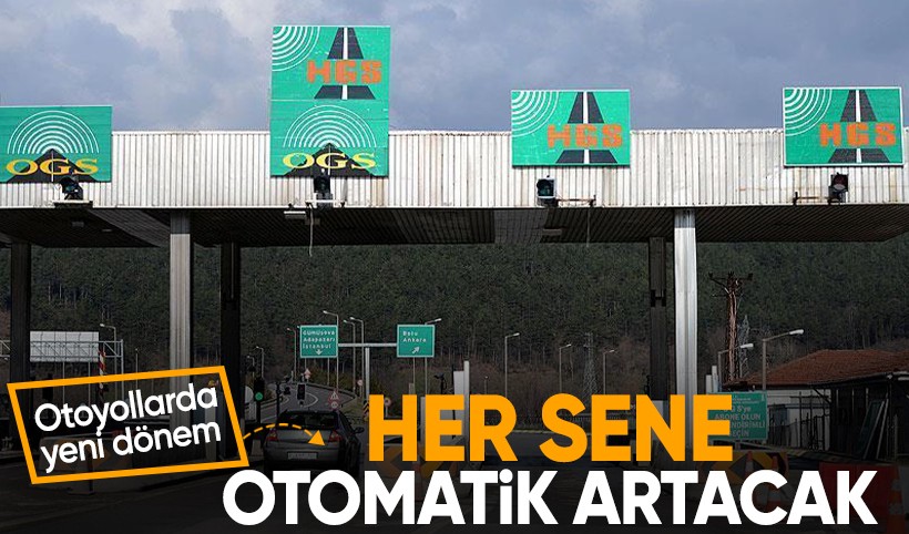 Otoyol geçiş ücretlerinde yeni dönem: Otomatik zam geliyor