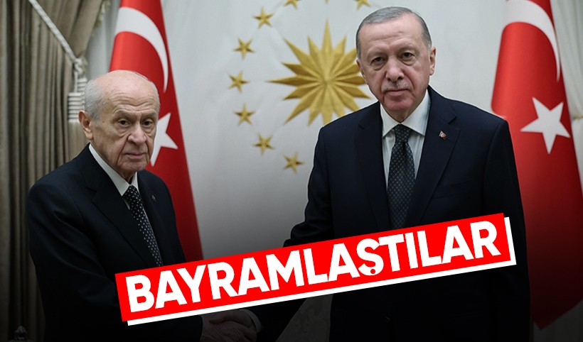 Cumhurbaşkanı Erdoğan, MHP lideri Bahçeli ile görüştü
