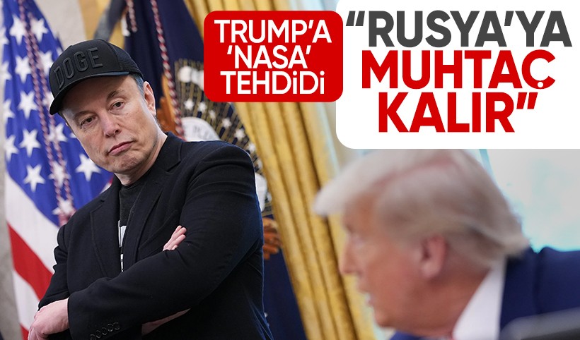 Musk’tan Trump’a uzay resti: NASA Rusya’ya muhtaç kalır