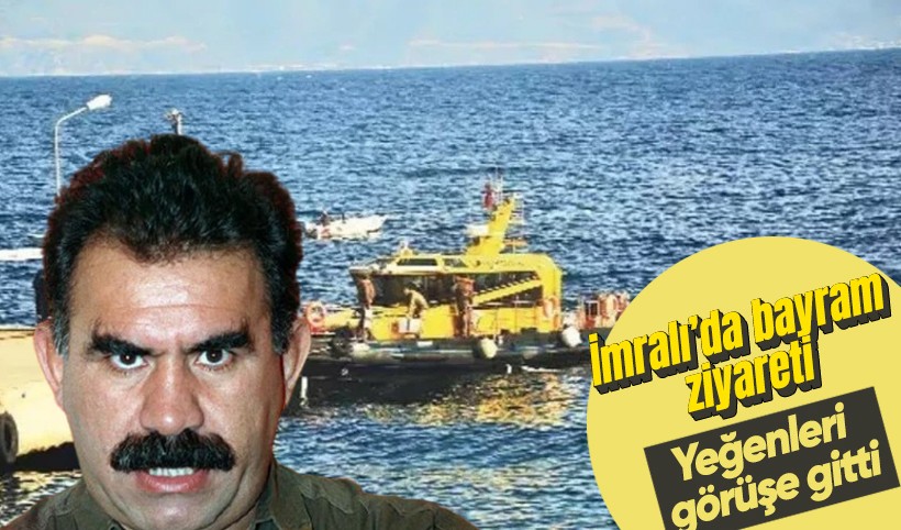 Abdullah Öcalan'ın yeğenleri Kurban Bayramı görüşü için İmralı'ya gitti