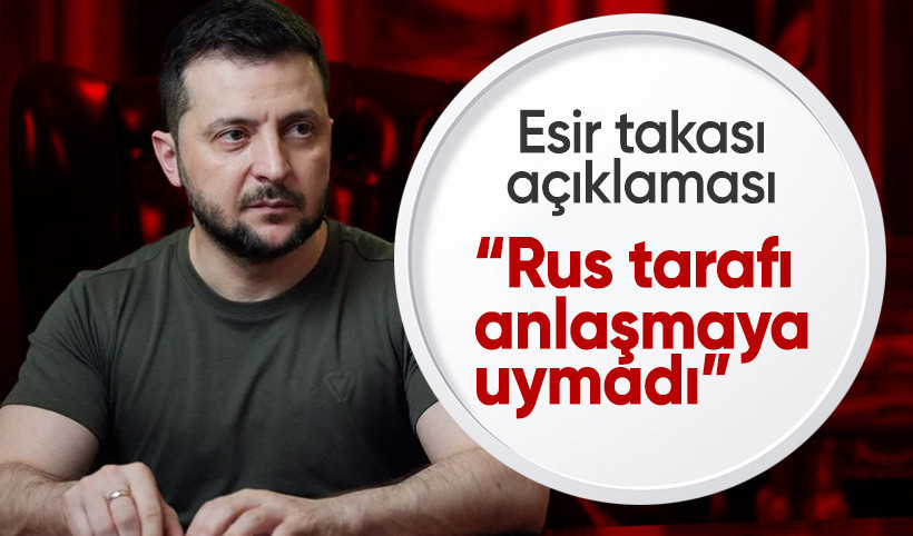 Ukrayna'dan esir takası açıklaması: Rus tarafı anlaşmaya uymadı