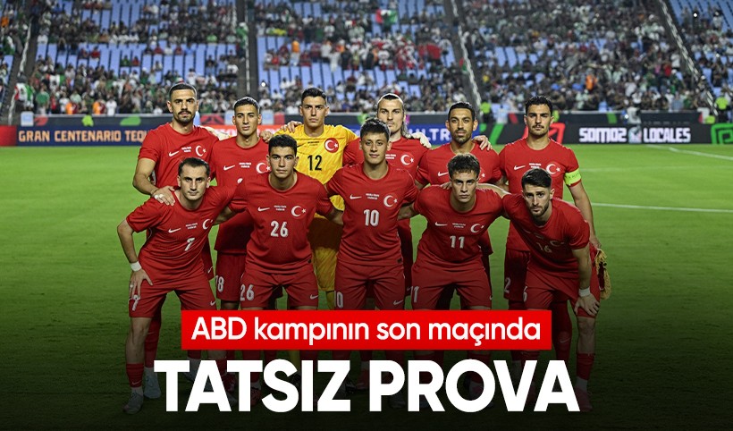 Ay-Yıldızlılar'dan tatsız prova: Meksika’ya 1-0 yenildik
