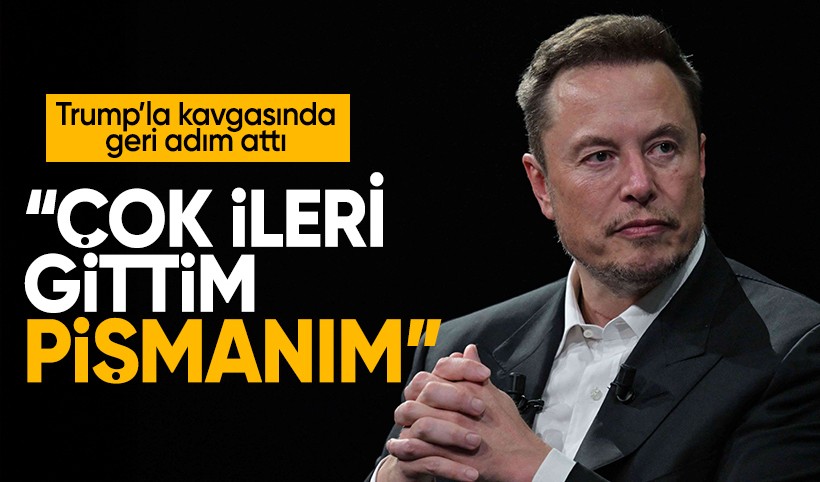 Elon Musk'tan geri adım: “Trump hakkındaki paylaşımlarımdan pişmanım”