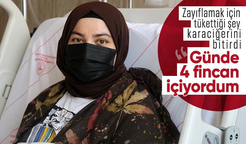 Zayıflamak için içtiği bitki çayları karaciğerini bitirdi, nakille hayata tutundu: Günde 4 kez içtiğim oluyordu