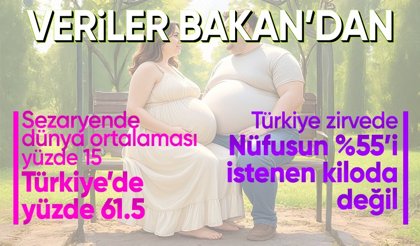 Bakan açıkladı: Türkiye'de sezaryen ortalamanın çok üzerinde! Kilo için ölçüm de devam edecek