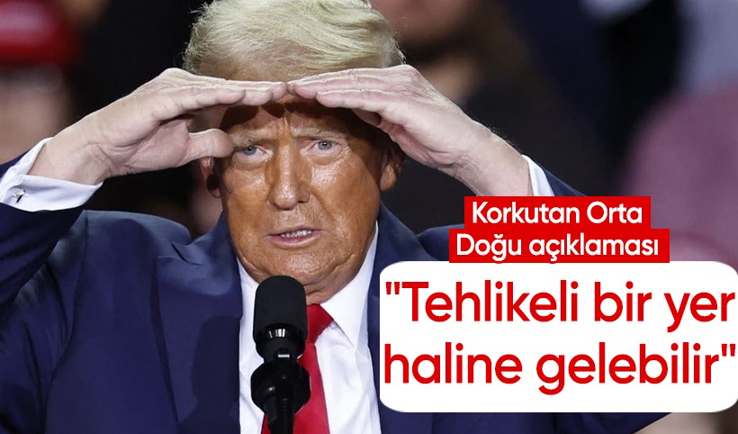 Donald Trump: Orta Doğu tehlikeli olabileceği için çekiliyorlar
